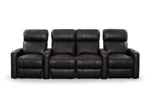 HT Design Sheridan Home Theater Seating Row of 4 Middle Loveseat