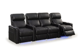 HT Design Sheridan Home Theater Seating Row of 4 Middle Loveseat