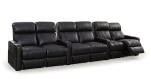 HT Design Sheridan Home Theater Seating Row of 6 Triple Loveseat