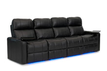 Load image into Gallery viewer, ht design pembroke home theater seating with power headrest row of 4 sofa