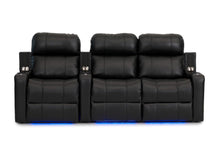 Load image into Gallery viewer, ht design pembroke home theater seating with power headrest row of 3 rf loveseat