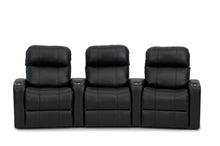 Load image into Gallery viewer, ht design pembroke home theater seating with power headrest curved row of 3