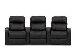 ht design pembroke home theater seating with power headrest curved row of 3