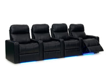 Load image into Gallery viewer, ht design pembroke home theater seating with power headrest row of 4