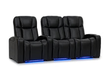 Load image into Gallery viewer, ht design hamilton home theater seating row of 3 rf loveseat