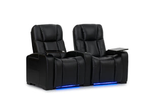 ht design hamilton home theater seating curved row of 2