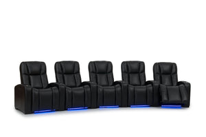 ht design hamilton home theater seating curved row of 5
