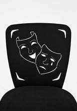 Load image into Gallery viewer, home theater swivel comedy tragedy bar stool