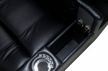 Load image into Gallery viewer, ht design pembroke home theater seating with power headrest in arm storage