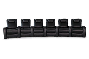 HT Design Sheffield Home Theater Seating Curved Row of 6