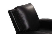 Load image into Gallery viewer, HT DESIGN LINCOLNSHIRE HOME THEATER SEATING WITH MAHOGANY WOOD POP OUT CUPHOLDERS IN BLACK