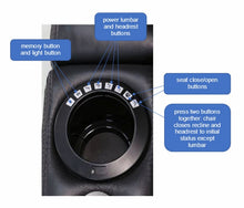 Load image into Gallery viewer, HT Design Clark Home Theater Seating Cupholder Controls