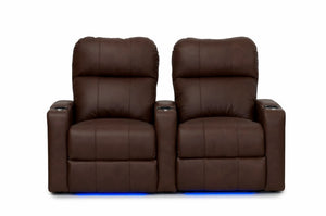 HT Design Southampton Home Theater Seating Row of 2