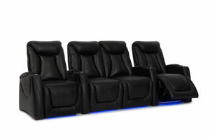 HT Design Somerset Home Theater Seating Row of 4 Middle Loveseat