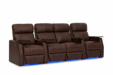 Load image into Gallery viewer, HT Design Warwick Home Theater Seating Row of 4 Middle Loveseat
