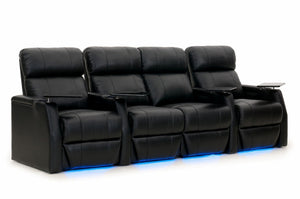 HT Design Warwick Home Theater Seating Row of 4 Middle Loveseat
