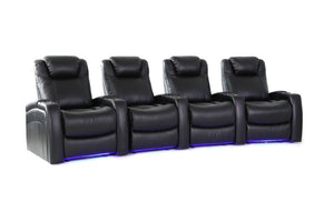HT Design Sheffield Home Theater Seating Curved Row of 4