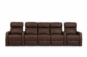 HT Design Warwick Home Theater Seating Row of 5 with Sofa