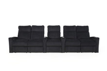 Load image into Gallery viewer, HT Design Addison Home Theater Seating Row of 5 Double Loveseat Captains Chair