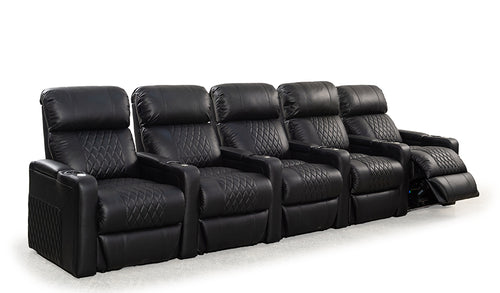 HT Design Sheridan Home Theater Seating Row of 5