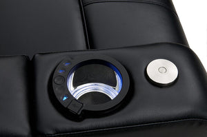 HT Design Easthampton Home Theater Seating Cupholder Controls