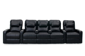 HT Design Easthampton Home Theater Seating Row of 5 with Sofa