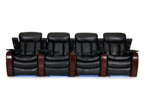 HT Design Devonshire Home Theater Seating Row of 4
