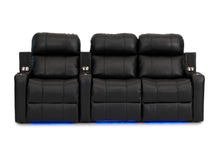 Load image into Gallery viewer, ht design pembroke home theater seating with power headrest row of 3 rf loveseat
