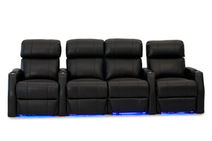 HT Design Belmont Home Theater Seating Row of 4 Middle Loveseat