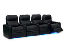 Load image into Gallery viewer, ht design pembroke home theater seating with power headrest row of 4
