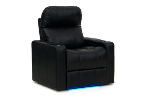 ht design pembroke home theater seating with power headrest recliner
