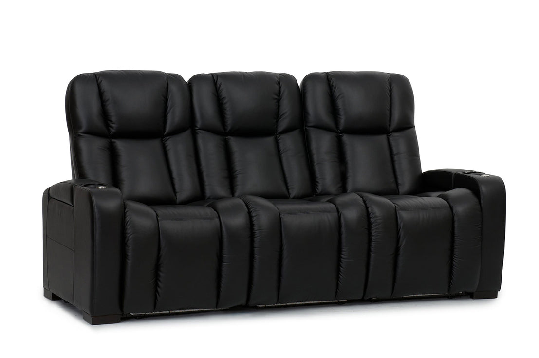 HT DESIGN HAMILTON HOME THEATER SEATING TOP GRAIN LEATHER