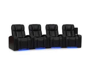 ht design hamilton home theater seating curved row of 4