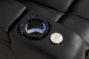 ht design hamilton home theater seating cupholder controls