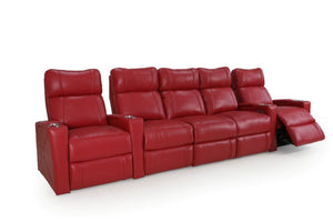 HT Design Addison Home Theater Seating Row of 5 with Sofa