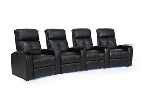 HT Design Clark Home Theater Seating Row of 4 Curved