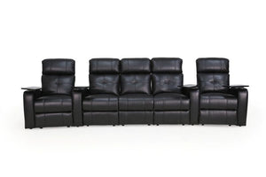HT Design Clark Home Theater Seating Row of 5 with Sofa