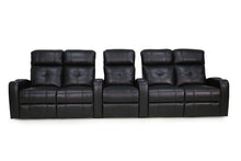 Load image into Gallery viewer, HT Design Clark Home Theater Seating Row of 5 Double Loveseat Captains Chair
