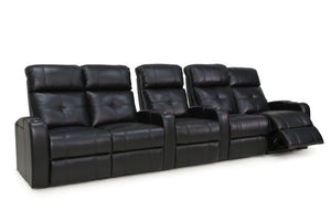 HT Design Clark Home Theater Seating Row of 5 Double Loveseat Captains Chair