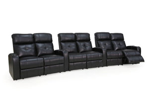 HT Design Clark Home Theater Seating Row of 6 Triple Loveseat