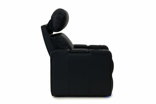 ht design pembroke home theater seating with power headrest recliner