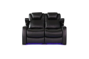 HT Design Sheffield Home Theater Seating Row of 2 Loveseat