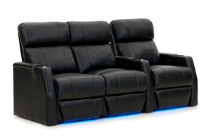 HT Design Warwick Home Theater Seating Row of 3 LF Loveseat