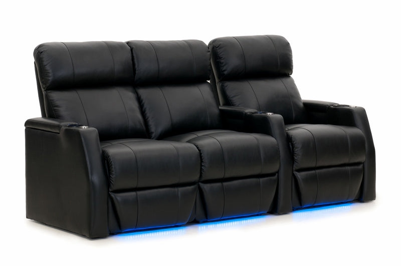 Home theater seating row best sale of 3