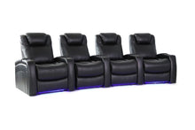 Load image into Gallery viewer, HT Design Sheffield Home Theater Seating Curved Row of 4
