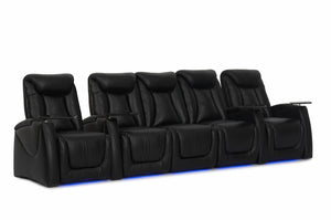 HT Design Somerset Home Theater Seating Row of 5 with Sofa