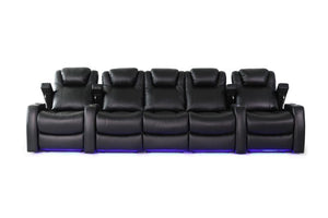 HT Design Sheffield Home Theater Seating Row of 5 with Sofa