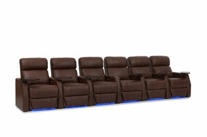 HT Design Warwick Home Theater Seating Row of 6