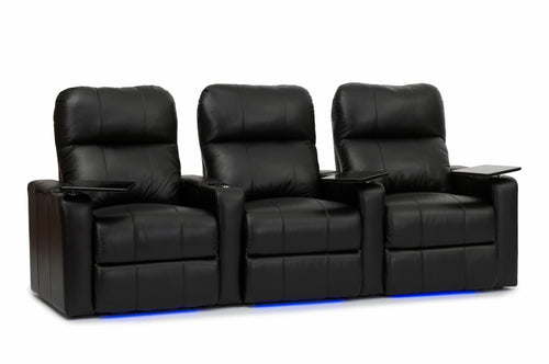 HT Design Southampton Home Theater Seating Row of 3