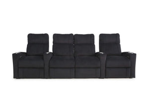 HT Design Addison Home Theater Seating Row of 4 Middle Loveseat